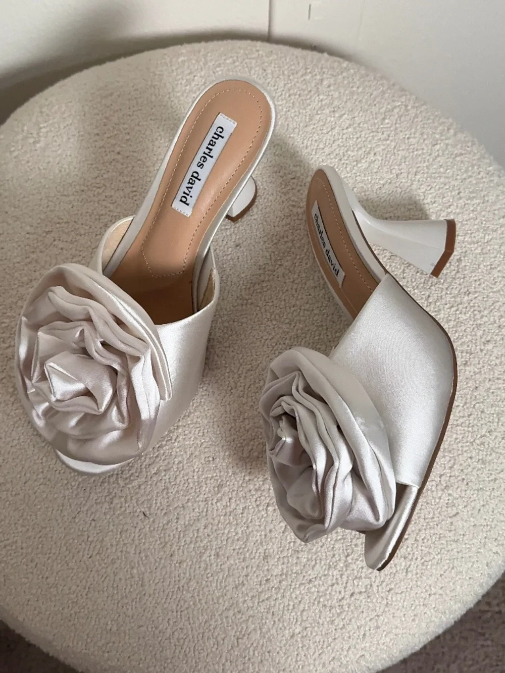 Charles David Womens Kimchi Floral Dress Heel in Size 8.5